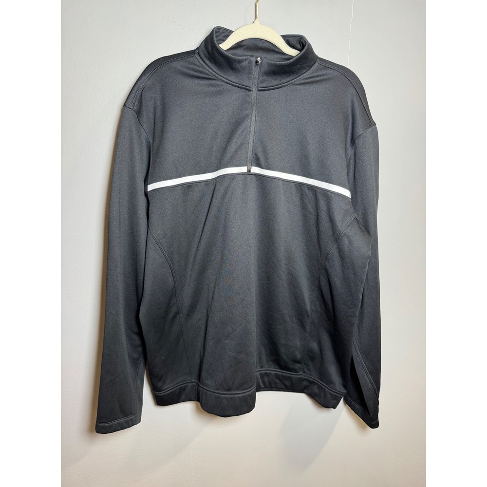 Nike Golf Therma Fit Men's XL Black‎ 1/4 Zip Tour Performance Pullover